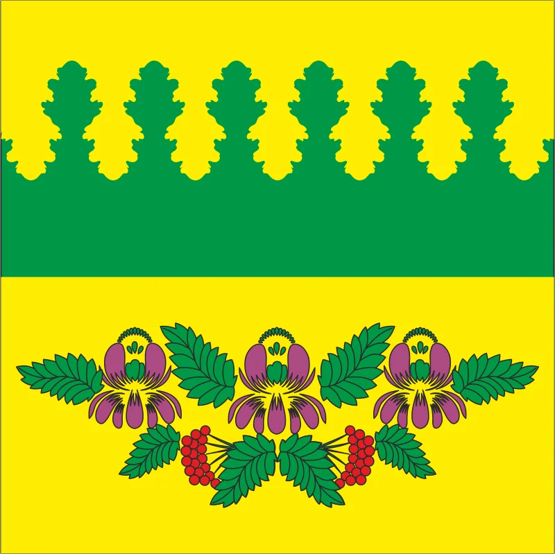 Флаг села Малёванка Шепетовского района Хмельницкой области Украины Флаг села Малёванка Шепетовского района Хмельницкой области Украины