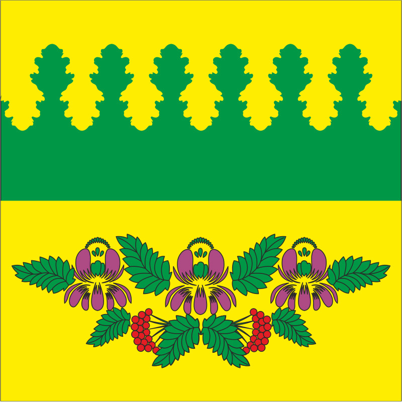 Флаг села Малёванка Шепетовского района Хмельницкой области Украины Флаг села Малёванка Шепетовского района Хмельницкой области Украины