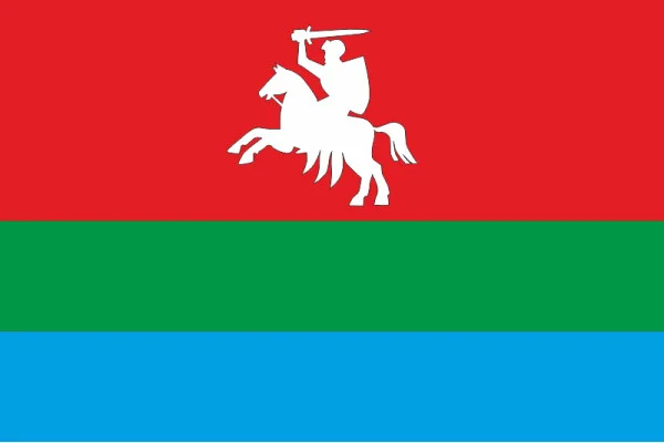 Флаг села Литовеж Владимир-Волынского района Волынской области Украины. Враиант-02