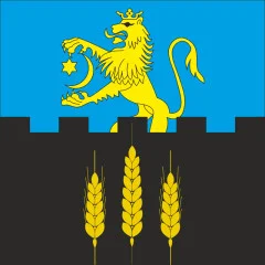 Флаг села Лежановка Чертковского района Тернопольской области Украины