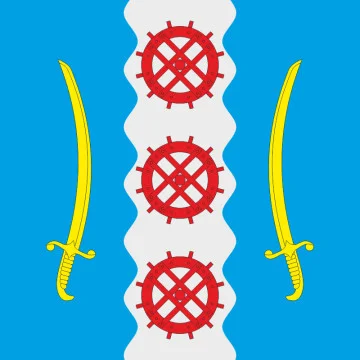 Флаг села Малая Лука Чертковского района Тернопольской области Украины Флаг села Малая Лука Чертковского района Тернопольской области Украины
