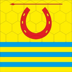 Флаг села Познанка Чертковского района Тернопольской области Украины