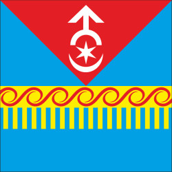 Флаг села Ладыги Хмельницкого района Хмельницкой области Украины Флаг села Ладыги Хмельницкого района Хмельницкой области Украины