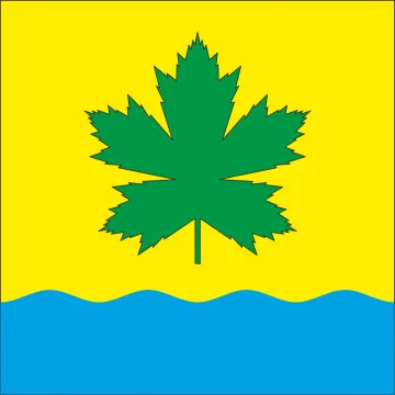Флаг села Сербиновка Хмельницкого района Хмельницкой области Украины Флаг села Сербиновка Хмельницкого района Хмельницкой области Украины
