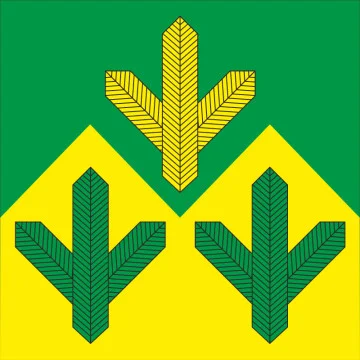 Флаг села Майдан Ровенского района Ровенской области Украины Флаг села Майдан Ровенского района Ровенской области Украины
