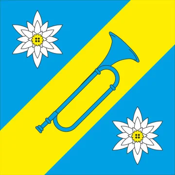Флаг села Трубицы Ровенского района Ровенской области Украины Флаг села Трубицы Ровенского района Ровенской области Украины