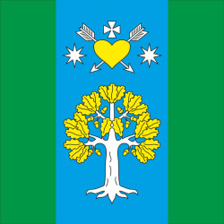 Флаг села Щербани Полтавского района Полтавской области Украины Флаг села Щербани Полтавского района Полтавской области Украины