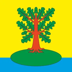 Флаг села Решуцк Ровенского района Ровненской области Украины