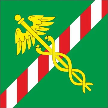 Флаг села Тереблече Черновицкого района Черновицкой области Украины Флаг села Тереблече Черновицкого района Черновицкой области Украины