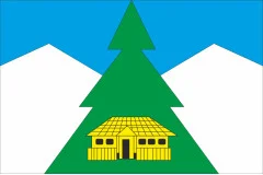 Флаг села Путила Вижницкого района Черновицкой области Украины