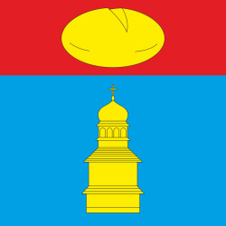 Прапор села Хлібичин Коломийського району Івано-Франківської області України Прапор села Хлібичин Коломийського району Івано-Франківської області України
