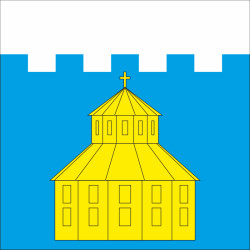 Флаг села Олешков Коломыйского района Ивано-Франковской области Украины Флаг села Олешков Коломыйского района Ивано-Франковской области Украины