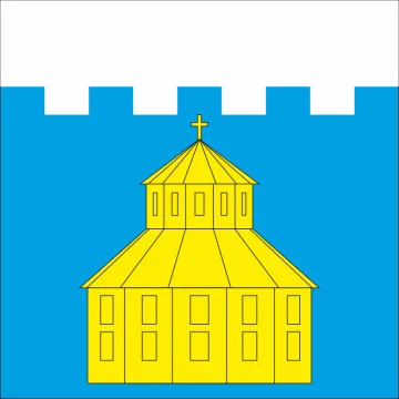 Флаг села Олешков Коломыйского района Ивано-Франковской области Украины Флаг села Олешков Коломыйского района Ивано-Франковской области Украины