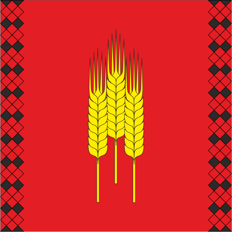 Флаг села Волосов Надворнянского района Ивано-Франковской области Украины Флаг села Волосов Надворнянского района Ивано-Франковской области Украины