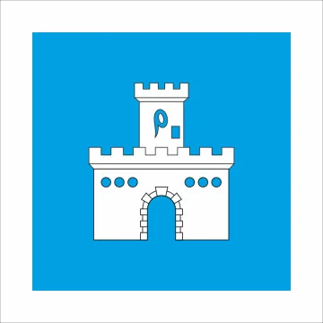 Флаг села Романовка Житомирского района Житомирской области Украины Флаг села Романовка Житомирского района Житомирской области Украины