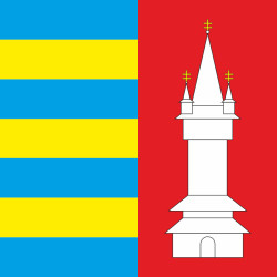 Прапор села Нижня Апша Тячівського району Закарпатської області України Прапор села Нижня Апша Тячівського району Закарпатської області України