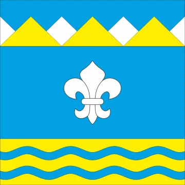 Флаг села Загатье Хустского района Закарпатской области Украины Флаг села Загатье Хустского района Закарпатской области Украины