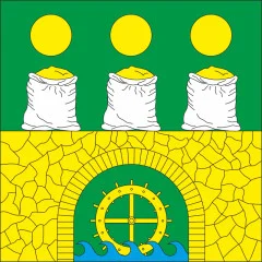 Флаг села Купин Хмельницкого района Хмельницкой области Украины
