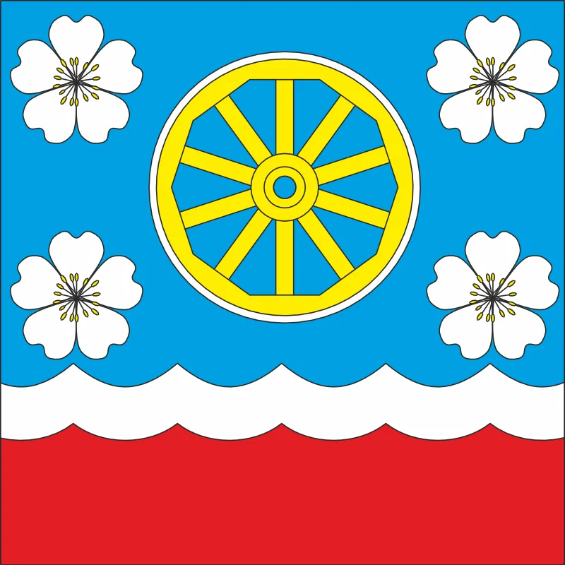 Флаг села Польный Алексинец Хмельницкого района Хмельницкой области Украины Флаг села Польный Алексинец Хмельницкого района Хмельницкой области Украины