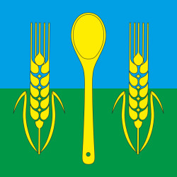 Флаг села Жищинцы Хмельницкого района Хмельницкой области Украины Флаг села Жищинцы Хмельницкого района Хмельницкой области Украины