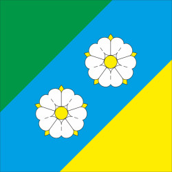 Флаг села Головское Дрогобычского района Львовской области Украины