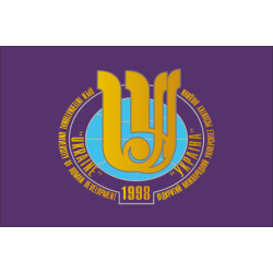 Флаг Международного университета развития человека «Украина». Вариант-02 Флаг Международного университета развития человека «Украина». Вариант-02