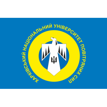 Флаг ХНУВС (харьковский национальный университет воздушных сил). Вариант-03