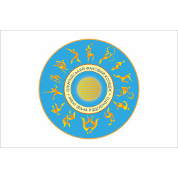 Прапор Олімпійського коледжу імені Івана Піддубного. Варіант-02