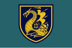 Флаг 36 ОБрМП (отдельная бригада морской пехоты) ВМС Украины. Вариант-08