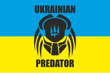 Прапор «UKRAINIAN PREDATOR». Варіант-01 Прапор «UKRAINIAN PREDATOR». Варіант-01