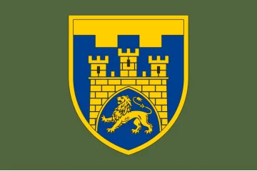Флаг 125 ОБрТрО ВСУ (отдельная бригада территориальной обороны). Вариант-03