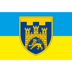 Прапор 125 ОБр ТрО ЗСУ (окрема бригада територіальної оборони). Варіант-06