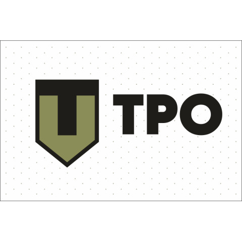 Прапор сил ТрО ЗСУ (сили територіальної оборони Збройних сил України). Варіант-03