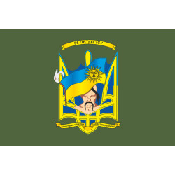 Прапор 86 ОБТрО (окремий батальйон Територіальної оборони) ЗСУ. Варіант-03