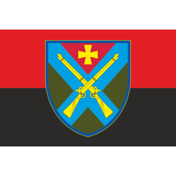 Прапор 6 ОСБ (окремий стрілецький батальйон) ЗСУ. Варіант-03 Прапор 6 ОСБ (окремий стрілецький батальйон) ЗСУ. Варіант-03
