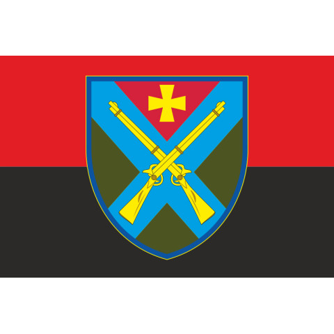 Флаг 6 ОСБ (отдельный стрелковый батальон) ВСУ. Вариант-03
