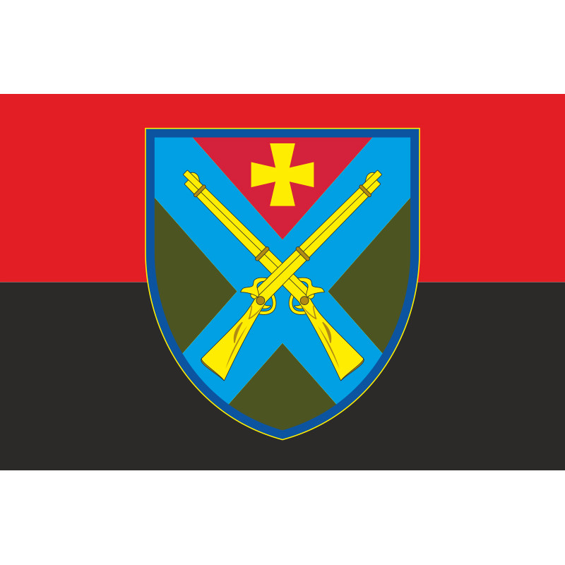 Прапор 6 ОСБ (окремий стрілецький батальйон) ЗСУ. Варіант-03 Прапор 6 ОСБ (окремий стрілецький батальйон) ЗСУ. Варіант-03