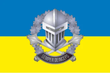 Флаг 3 ОТБр (отдельная танковая бригада) ВСУ. Вариант-06 Флаг 3 ОТБр (отдельная танковая бригада) ВСУ. Вариант-06