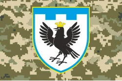 Прапор 102 ОБрТрО ЗСУ (окрема бригада територіальної оборони). Варіант-08