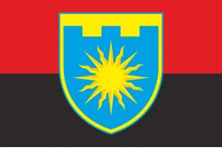 Прапор 106 ОБрТрО ЗСУ (окрема бригада територіальної оборони). Варіант-07 Прапор 106 ОБрТрО ЗСУ (окрема бригада територіальної оборони). Варіант-07