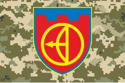 Прапор 112 ОБрТрО ЗСУ (окрема бригада територіальної оборони). Варіант-08