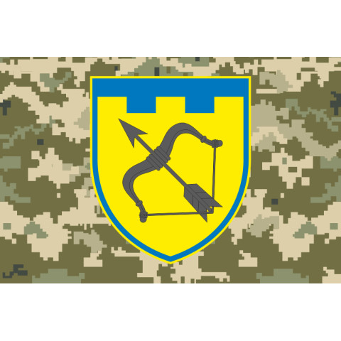 Прапор 113 ОБрТрО ЗСУ (окрема бригада територіальної оборони). Варіант-08