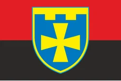 Прапор 116 ОБрТрО ЗСУ (окрема бригада територіальної оборони). Варіант-07