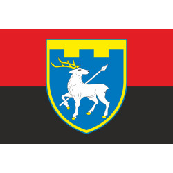 Прапор 123 ОБрТрО ЗСУ (окрема бригада територіальної оборони). Варіант-07