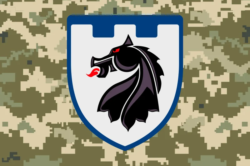 Флаг 155 ОБТрО (отдельный батальон Территориальной обороны) ВСУ. Вариант-08 Флаг 155 ОБТрО (отдельный батальон Территориальной обороны) ВСУ. Вариант-08