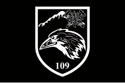 Прапор 109 ОГШБ (окремий гірсько-штурмовий батальйон) 10 ОГШБр ЗСУ. Варіант-10 Прапор 109 ОГШБ (окремий гірсько-штурмовий батальйон) 10 ОГШБр ЗСУ. Варіант-10