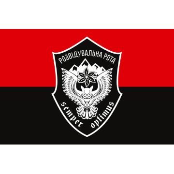 Флаг 10 ОГШБр (отдельная горно-штурмовая бригада) ВСУ, разведрота. Вариант-04 Флаг 10 ОГШБр (отдельная горно-штурмовая бригада) ВСУ, разведрота. Вариант-04