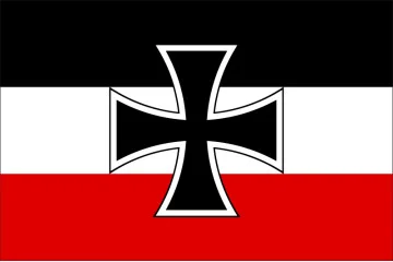 Прапор - Гюйс (Північнонімецький союз 1868-1870рр)