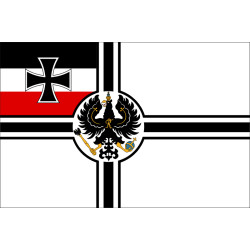 Флаг Германии военный (1871-1892) Флаг Германии военный (1871-1892)