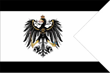 Прапор торговий Королівства Пруссії (Німецька імперія 1870-1919рр) Прапор торговий Королівства Пруссії (Німецька імперія 1870-1919рр)